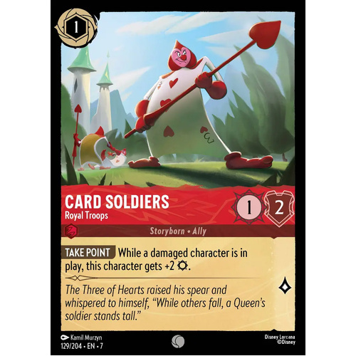 Card Soldier - Royal Troops (129) - ARC