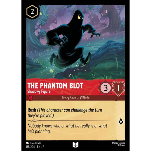 The Phantom Blot - Shadowy Figure (135) - ARC