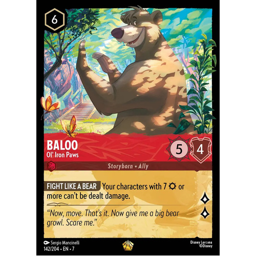 Baloo - Ol' Iron Paws (142) - ARC