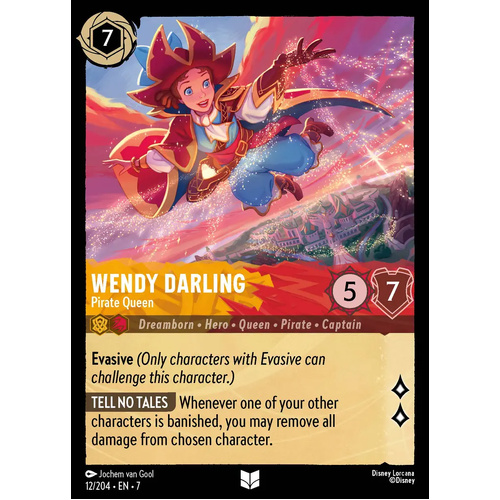 Wendy Darling - Pirate Queen (12) FOIL - ARC