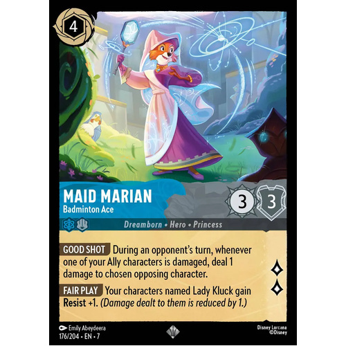 Maid Marian - Badminton Ace (176) FOIL - ARC