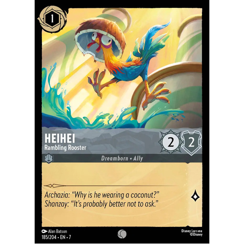 HeiHei - Rambling Rooster (185) FOIL - ARC