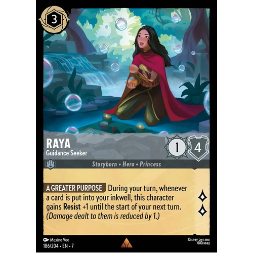 Raya - Guidance Seeker (186) FOIL - ARC