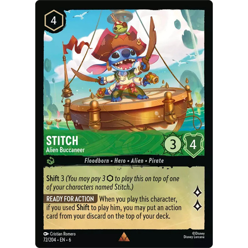 Stitch - Alien Buccaneer (72) - AZU