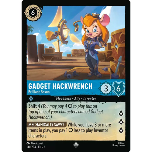 Gadget Hackwrench - Brilliant Bosun (140) - AZU