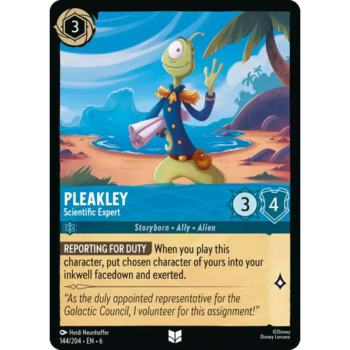 Pleakley - Scientific Expert (144) - AZU