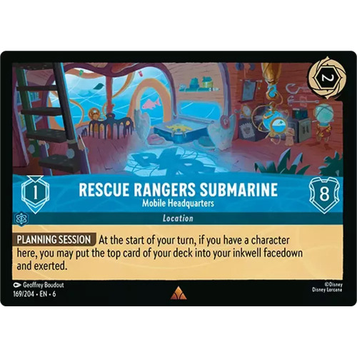 Rescue Rangers Submarine - Mobile Headquarters (169) - AZU