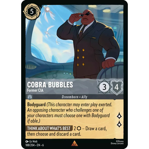 Cobra Bubbles - Former CIA (188) - AZU