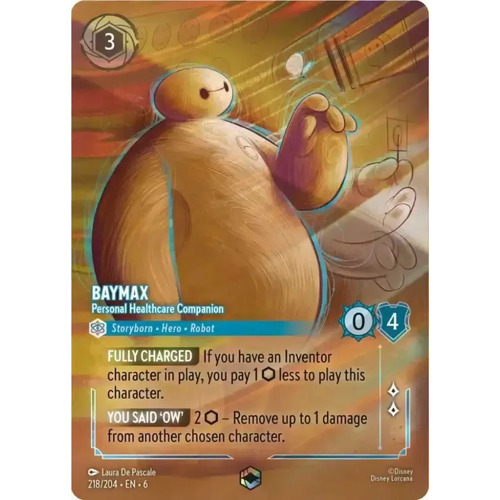 Baymax - Personal Healthcare Companion (Enchanted) (218) FOIL - AZU