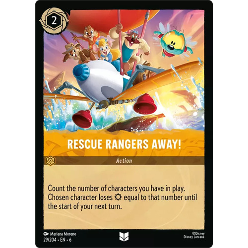 Rescue Rangers Away! (29) FOIL - AZU