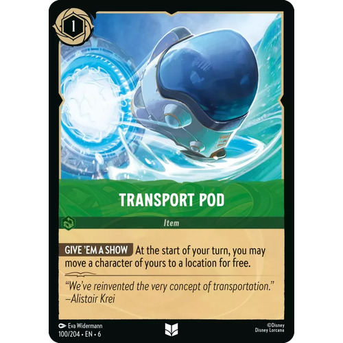 Transport Pod (100) FOIL - AZU