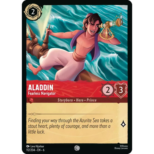 Aladdin - Fearless Navigator (112) FOIL - AZU