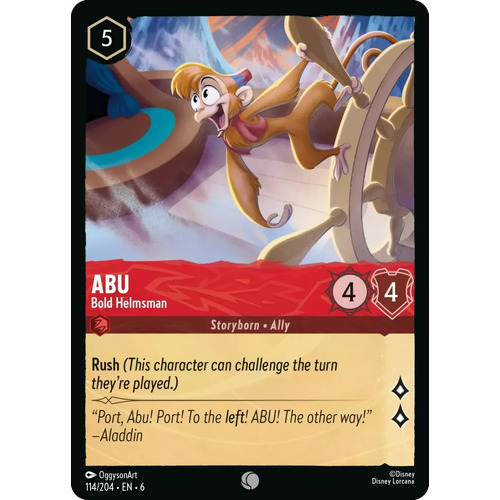 Abu - Bold Helmsman (114) FOIL - AZU