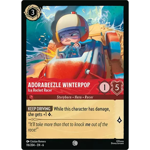 Adorabeezle Winterpop - Ice Rocket Racer (116) FOIL - AZU