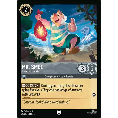 Mr. Smee - Steadfast Mate (175) FOIL - AZU