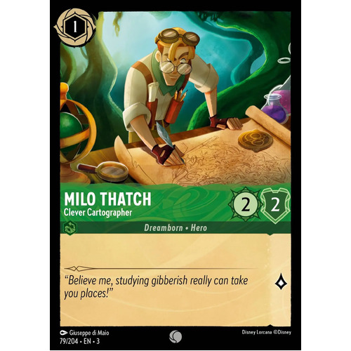 Milo Thatch - Clever Cartographer (79) - ITI