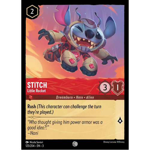 Stitch - Little Rocket (125) - ITI