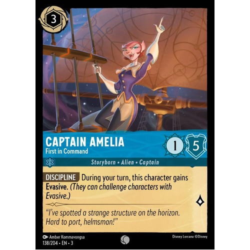 Captain Amelia - First in Command (138) - ITI