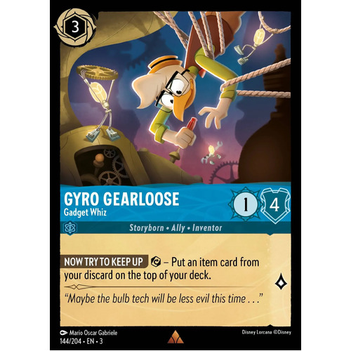 Gyro Gearloose - Gadget Whiz (144) - ITI