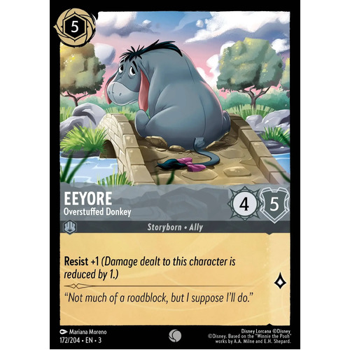 Eeyore - Overstuffed Donkey (172) - ITI