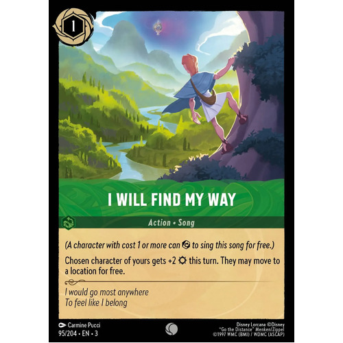 I Will Find My Way  (95) FOIL - ITI