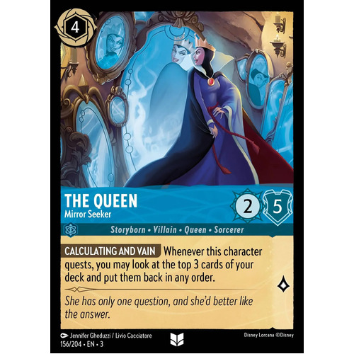 The Queen - Mirror Seeker  (156) FOIL - ITI