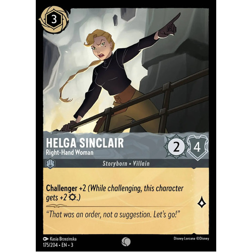 Helga Sinclair - Right-Hand Woman  (175) FOIL - ITI