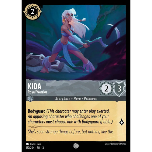 Kida - Royal Warrior  (177) FOIL - ITI