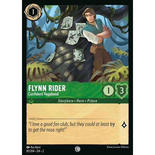 Flynn Rider - Confident Vagabond (81)  FOIL - RFB