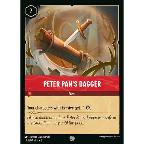 Peter Pan's Dagger (135)  FOIL - RFB