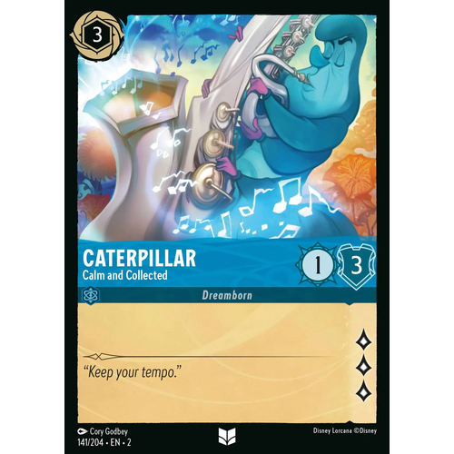 Caterpillar - Calm and Collected (141)  FOIL - RFB