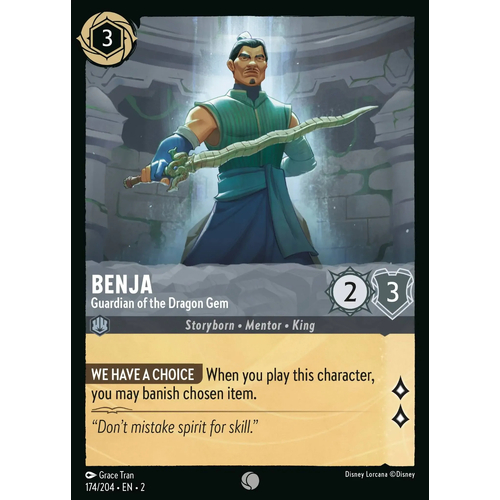 Benja - Guardian of the Dragon Gem (174)  FOIL - RFB