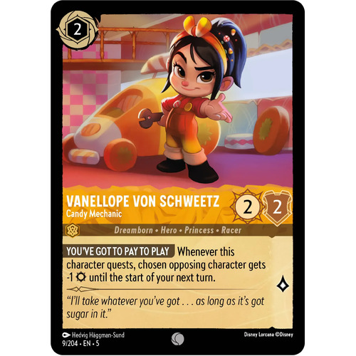 Vanellope Von Schweetz - Candy Mechanic  (9) - SHS