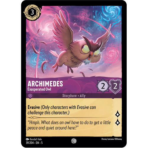 Archimedes - Exasperated Owl  (39) - SHS