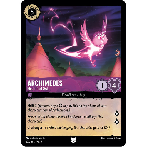 Archimedes - Electrified Owl  (47) - SHS