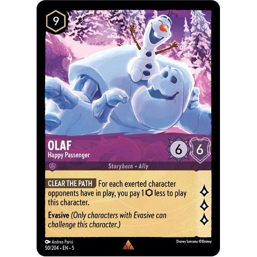 Olaf - Happy Passenger  (50) - SHS