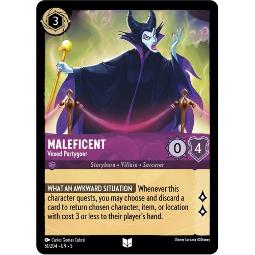 Maleficent - Vexed Partygoer  (51) - SHS