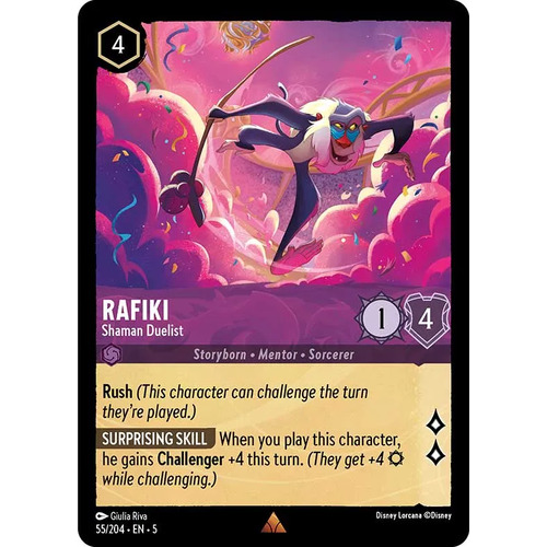 Rafiki - Shaman Duelist  (55) - SHS