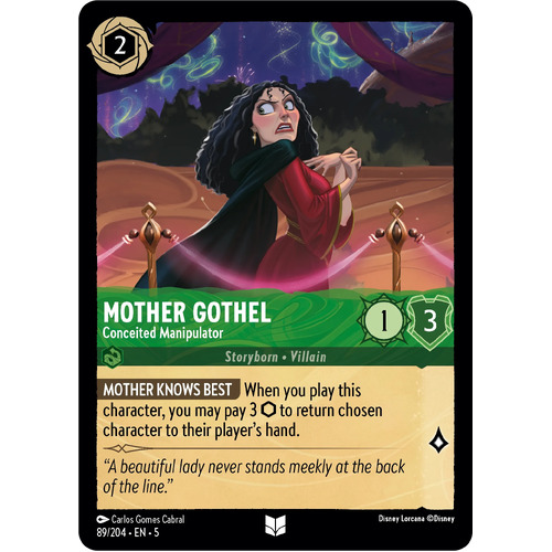 Mother Gothel - Conceited Manipulator  (89) - SHS