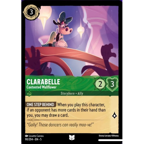 Clarabelle - Contented Wallflower  (90) - SHS