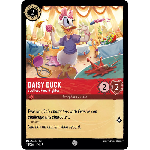 Daisy Duck - Spotless Food-Fighter  (111) - SHS