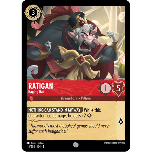 Ratigan - Raging Rat  (113) - SHS