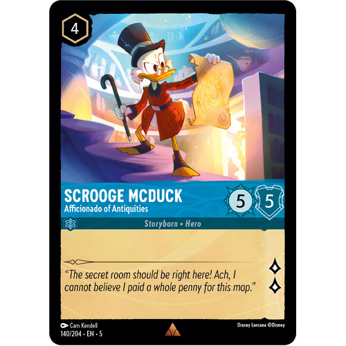 Scrooge McDuck - Afficionado of Antiquities  (140) - SHS