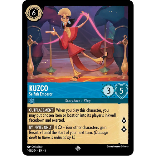 Kuzco - Selfish Emperor  (149) - SHS