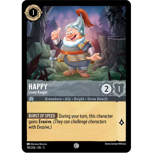 Happy - Lively Knight  (191) - SHS