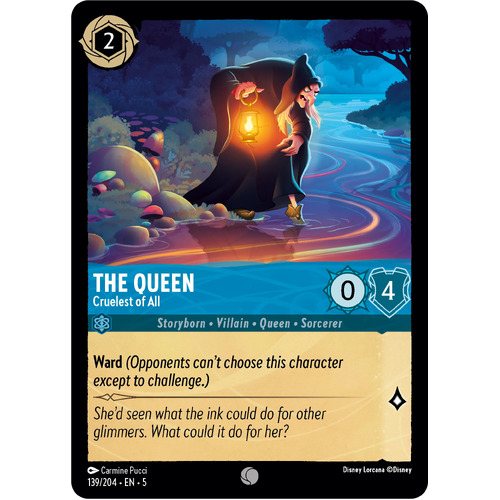 The Queen - Cruelest of All  (139) FOIL - SHS