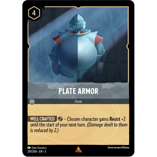 Plate Armor  (201) FOIL - SHS