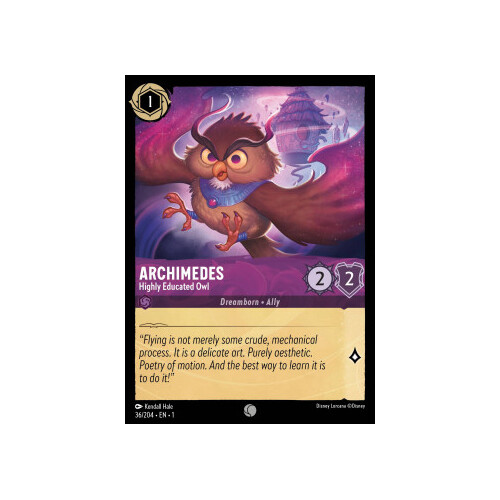 Archimedes - Highly Educated Owl (36) - TFC