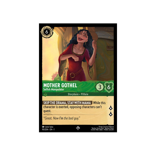 Mother Gothel - Selfish Manipulator (90) - TFC