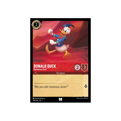 Donald Duck - Boisterous Fowl (108) - TFC